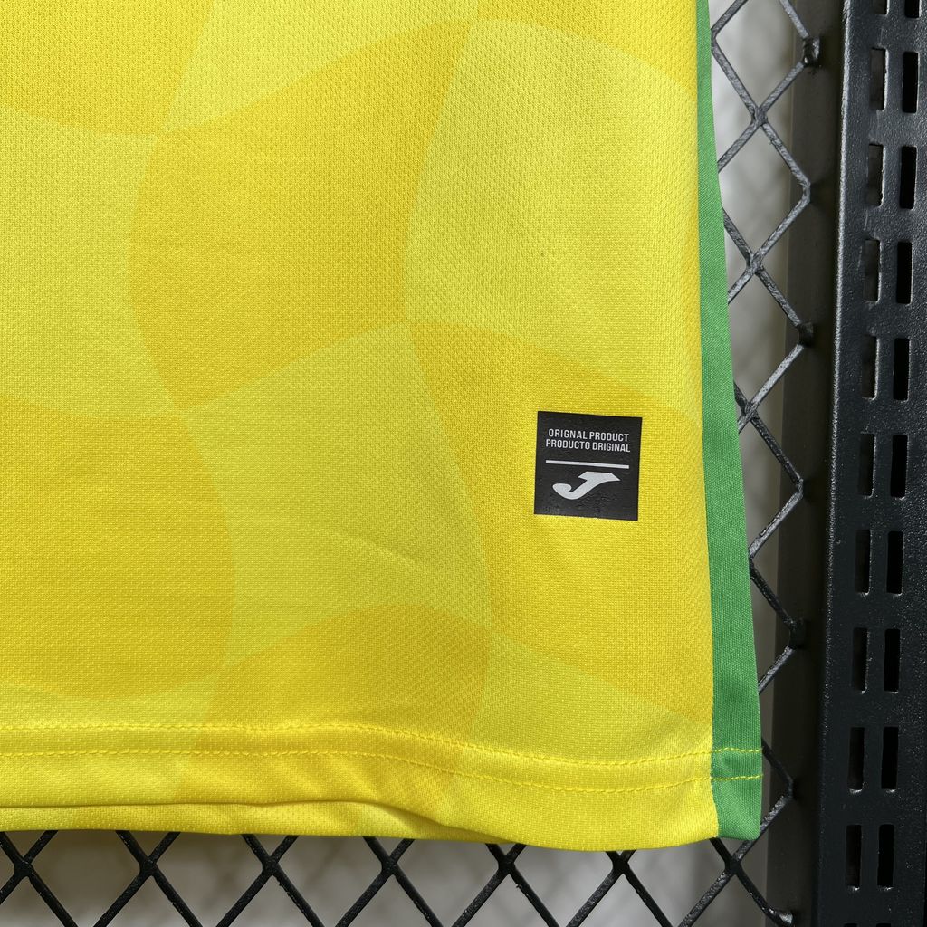 2024/2025 Norwich City Home Football Shirt