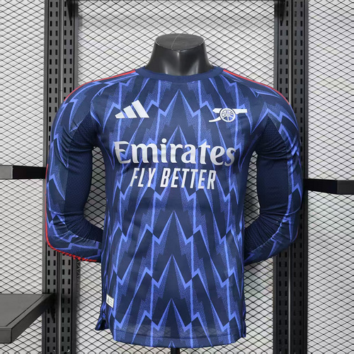 2025/2026 Long Sleeve Arsenal away Football Shirt