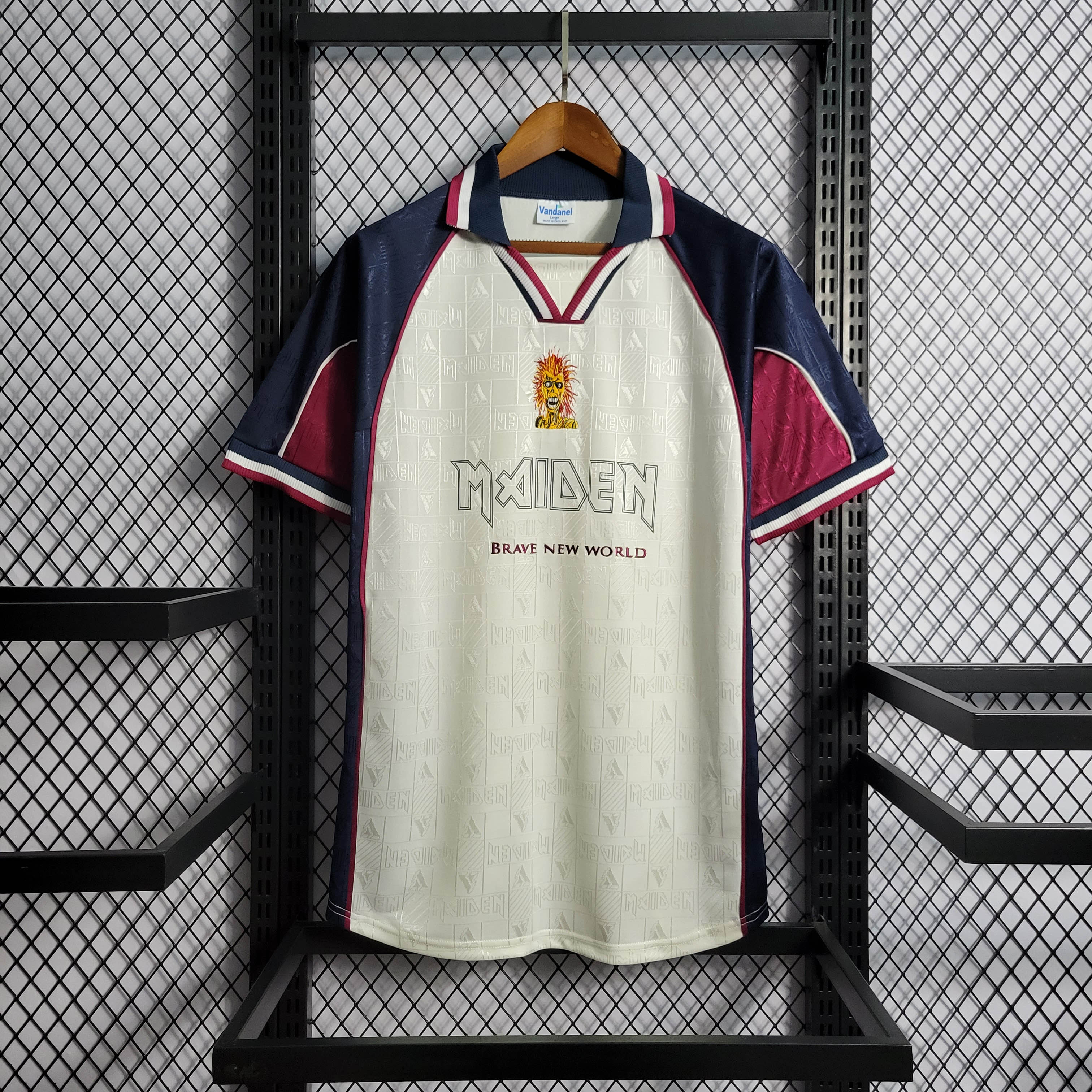 1999 Retro West Ham United Iron Lady Away Football Shirt