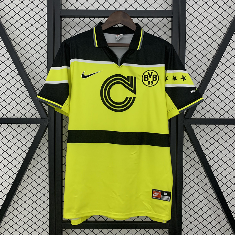 1996/1997 Retro Dortmund HomeFootball shirt 1:1 Thai Quality