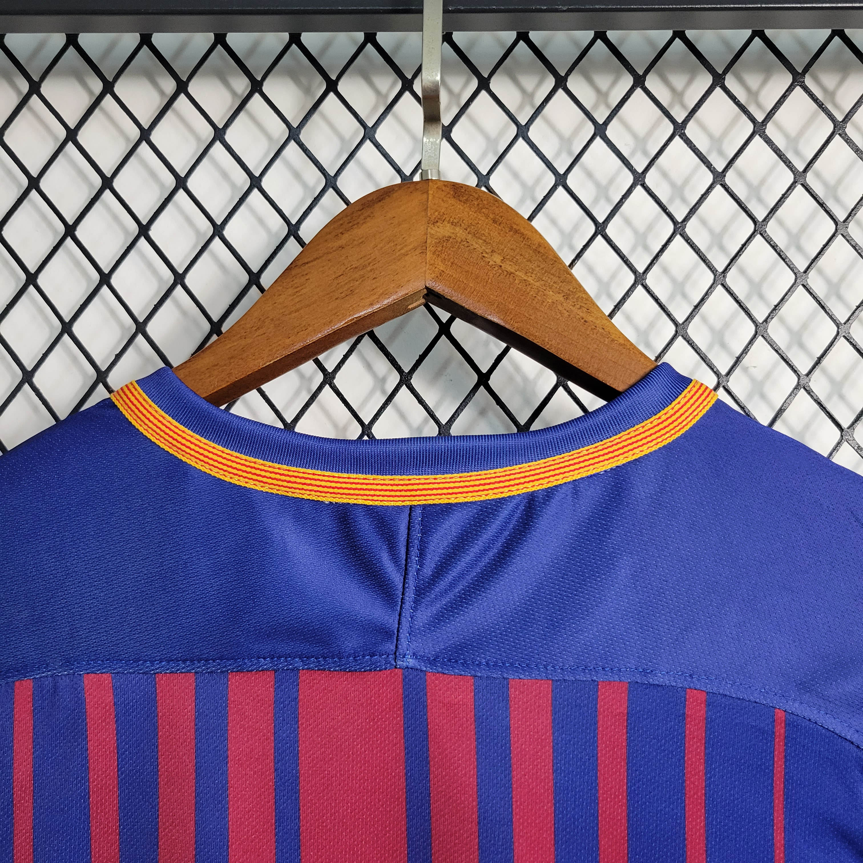 2017/2018 Retro Barcelona Home Football Shirt