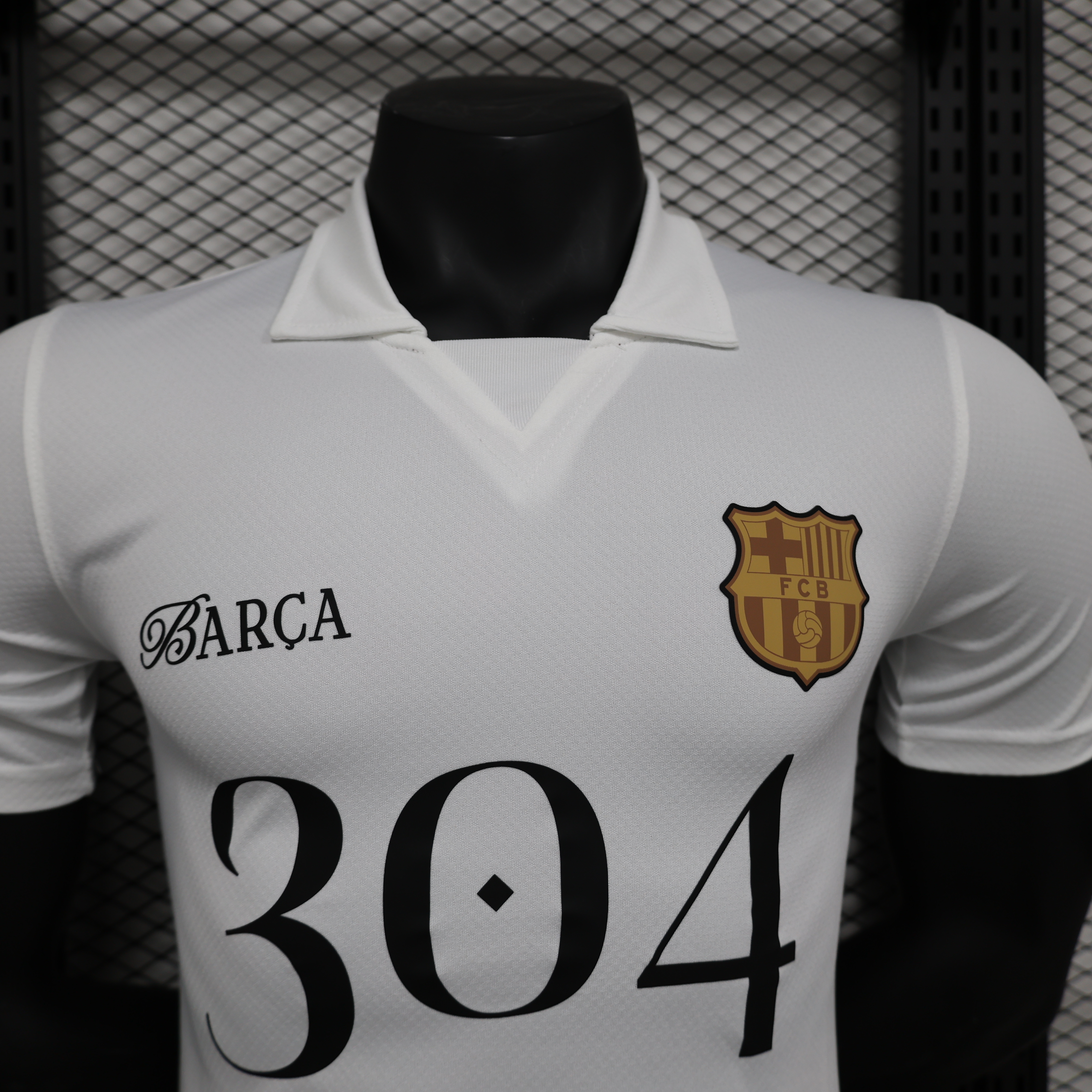 2024/2025 Player Version Barcelona Commemorative Edition Football Shirt