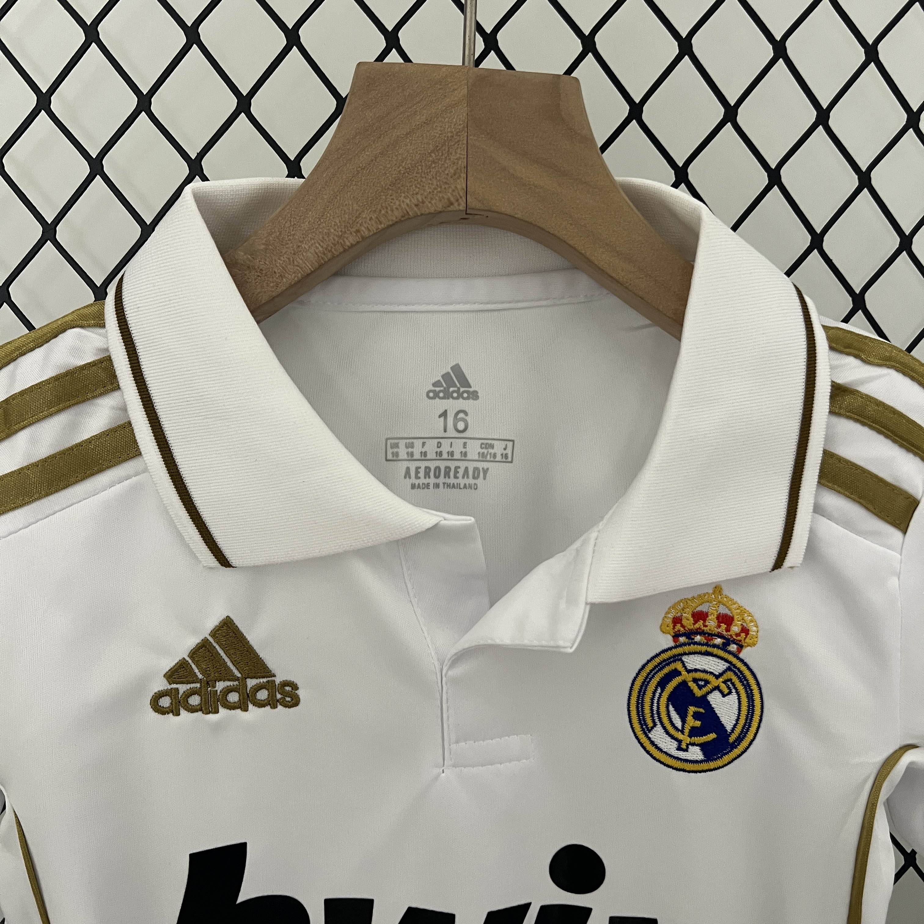 2011/2012 Retro Real Madrid Home Football Shirt Kids Size
