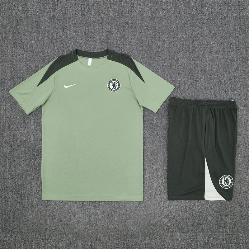 2025/2026 Chelsea Training Wear GreenSet shirt 1:1 Thai Quality