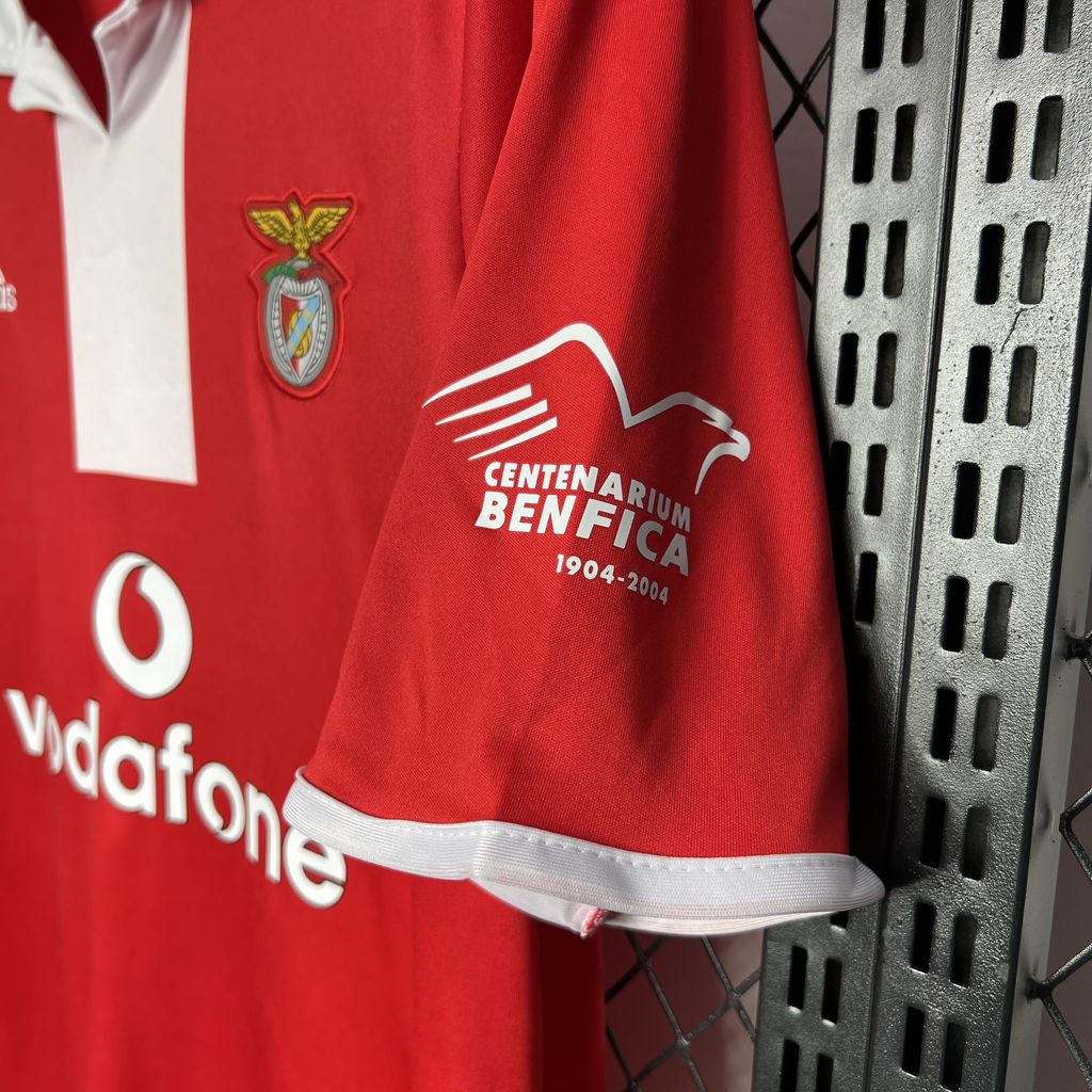 2004/2005 Retro Benfica Home Football Shirt