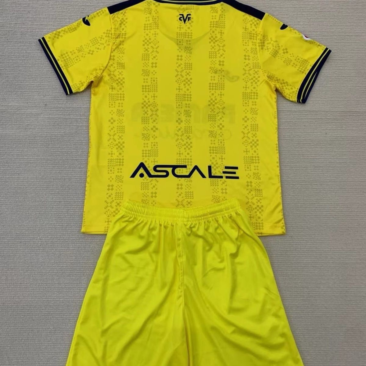 2025/2026 Villarreal Home Football ShirtKids Size 1:1 Thai Quality
