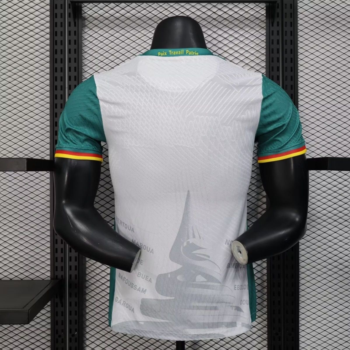 2025 Player Version Cameroon WhiteFootball shirt 1:1 Thai Quality