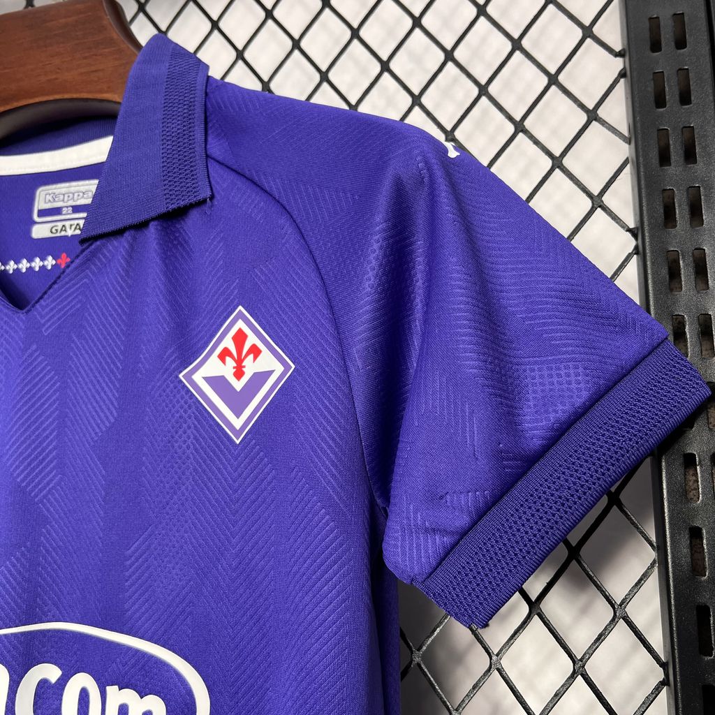 2024/2025 Fiorentina Home Football Shirt Kids Size
