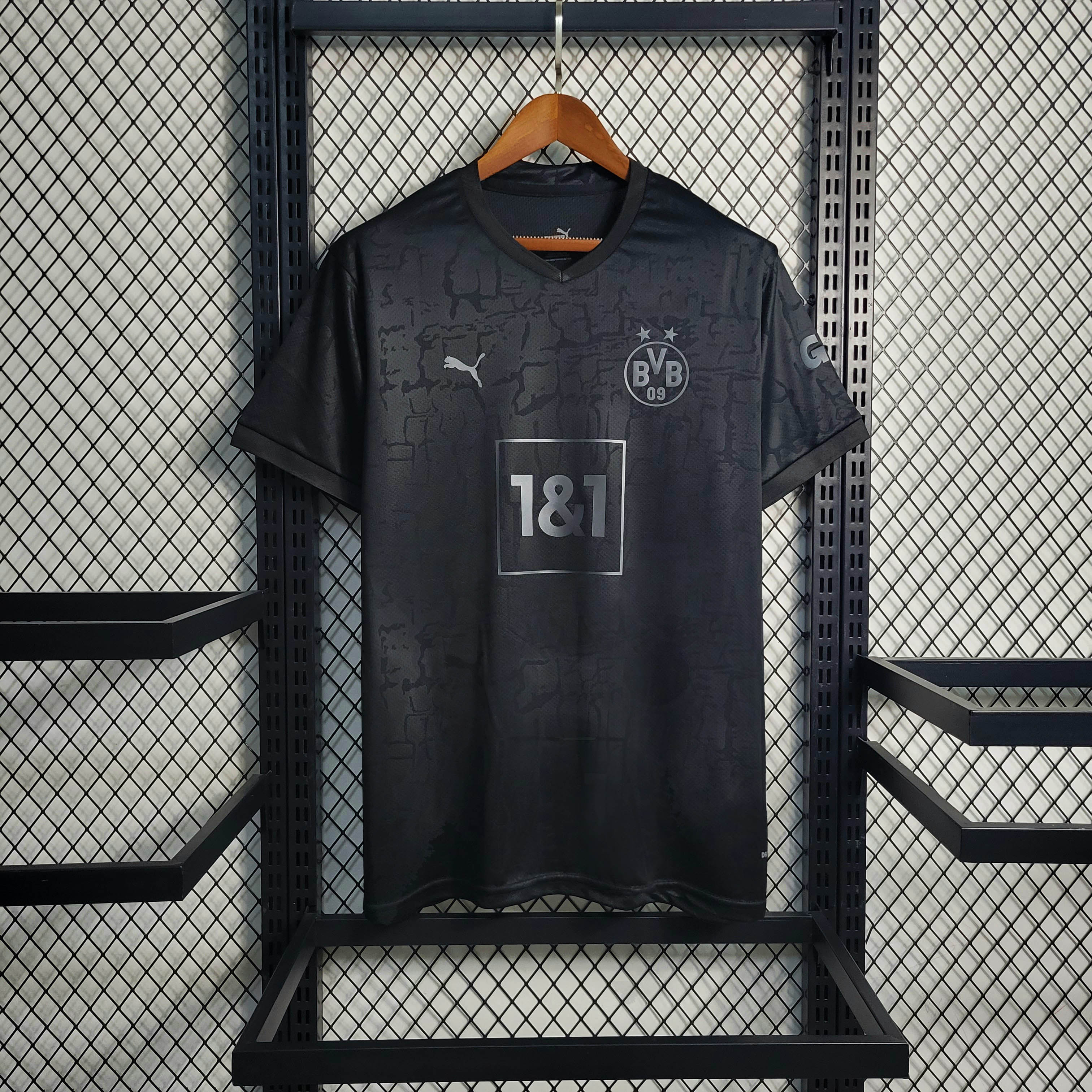 2023/2024 Dortmund Blackout Special Edition Football Shirt