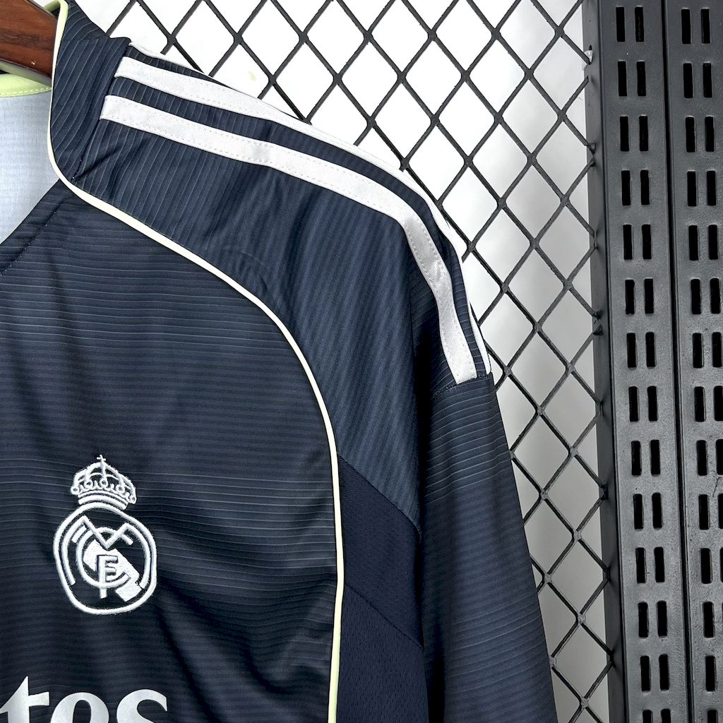 2025/2026 Long Sleeve Real MadridAway Football Shirt 1:1 Thai Quality