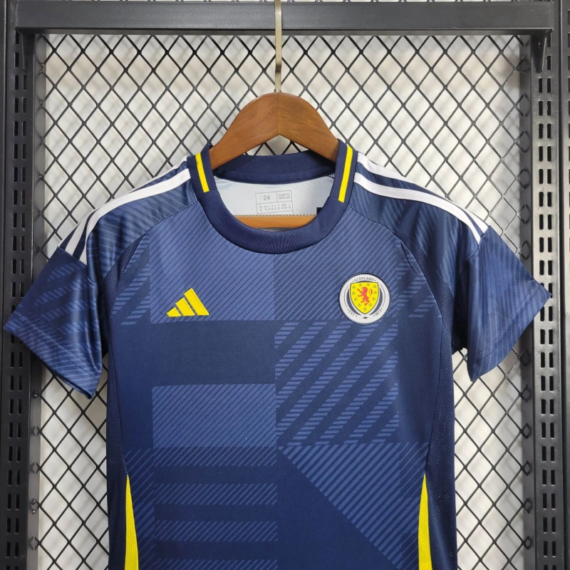 2024 Scotland Home Football Shirt Kids Size