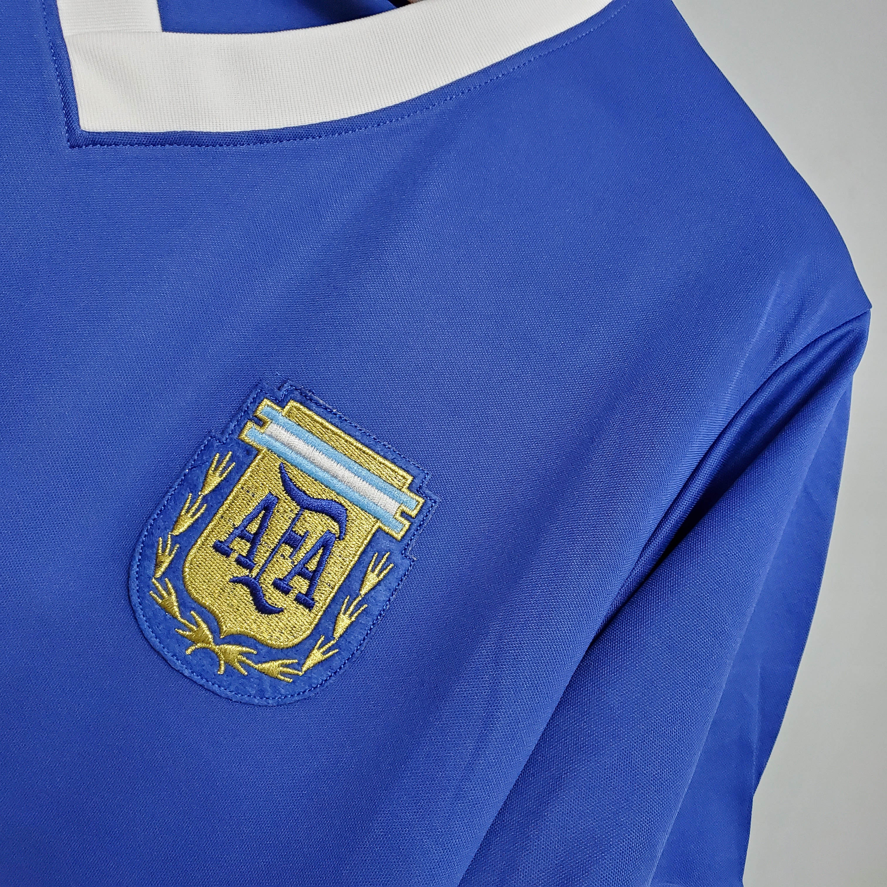 1986 Retro Argentina Away Football Shirt