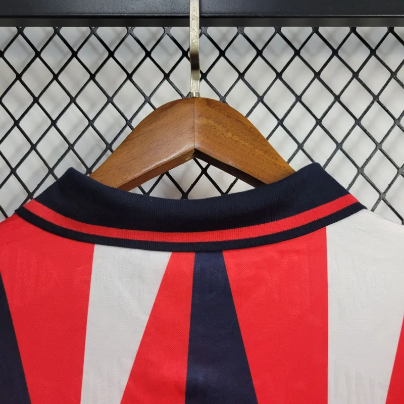 1992 Retro England Away Football Shirt