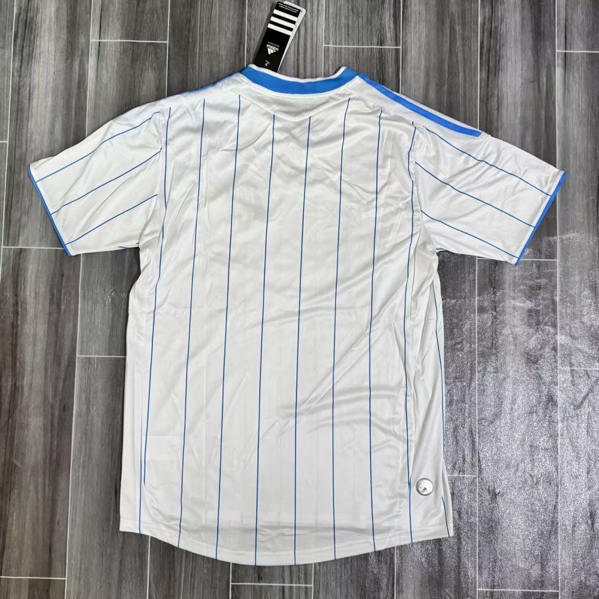 2009/2010 Retro Olympique MarseilleHome Football Shirt 1:1 Thai Quality