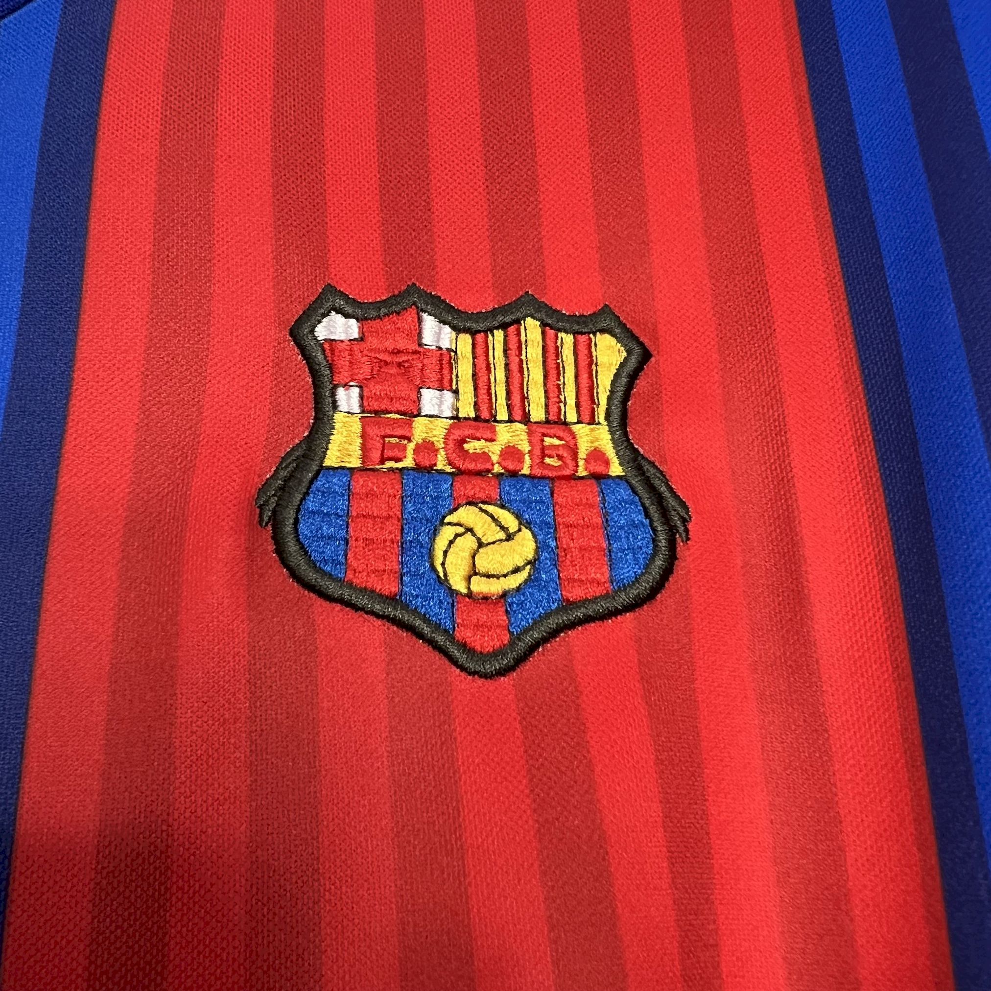 1991/1992 Retro Barcelona Home Football Shirt