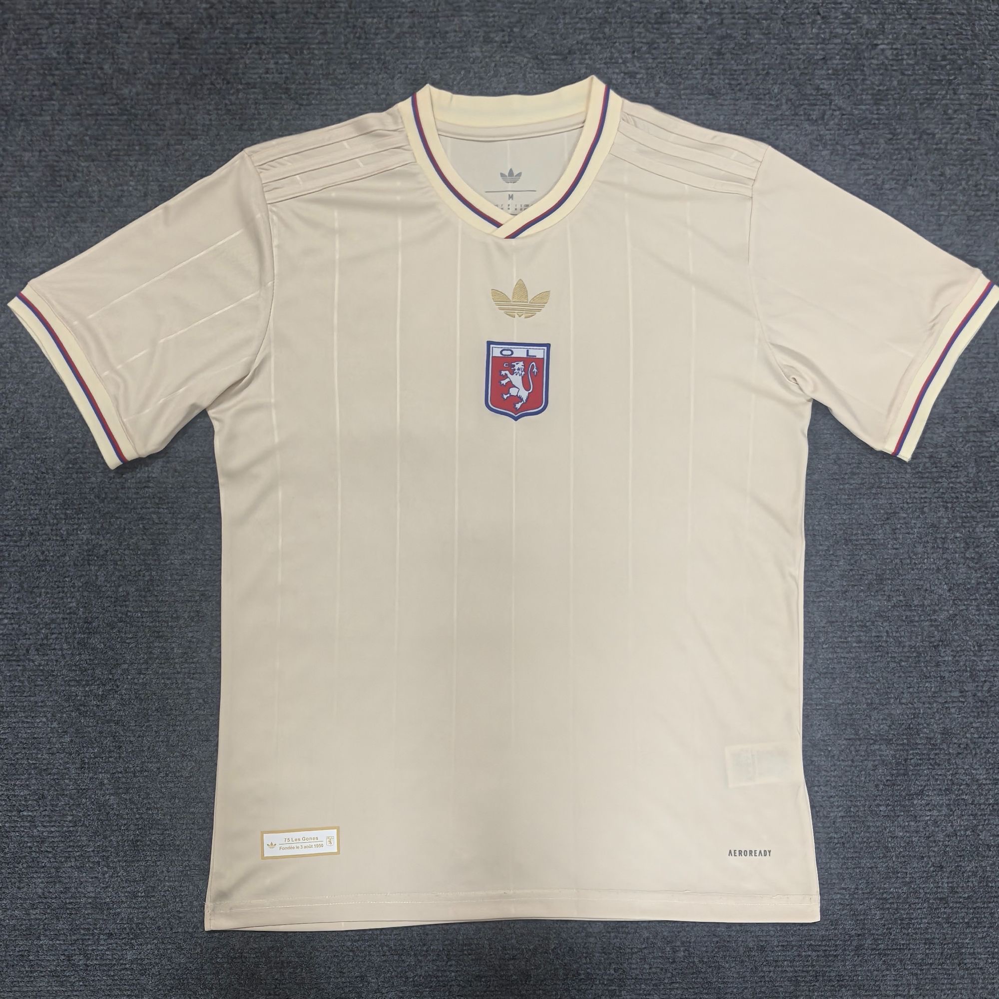 2025/2026 0lympique Lyonnais 75th Anniversary Edition Football Shirt