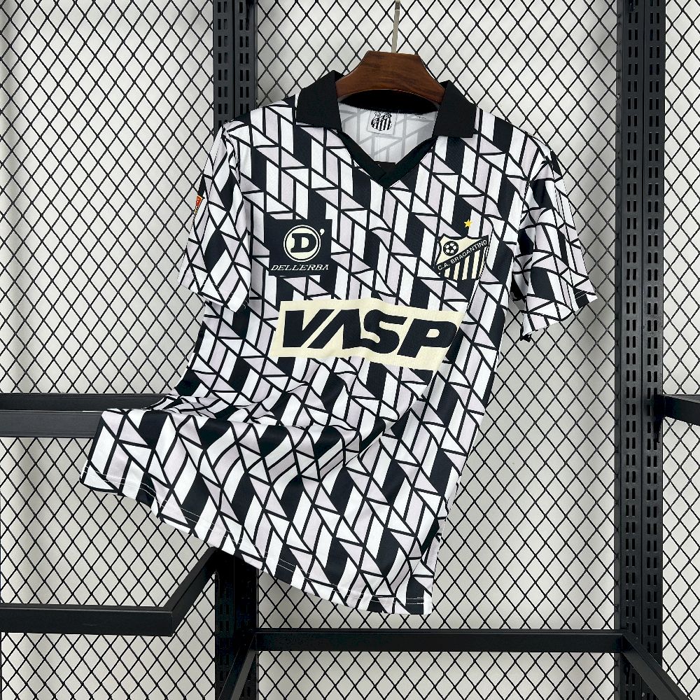 1990 Retro Santos Away Football Shirt 1:1 Thai Quality