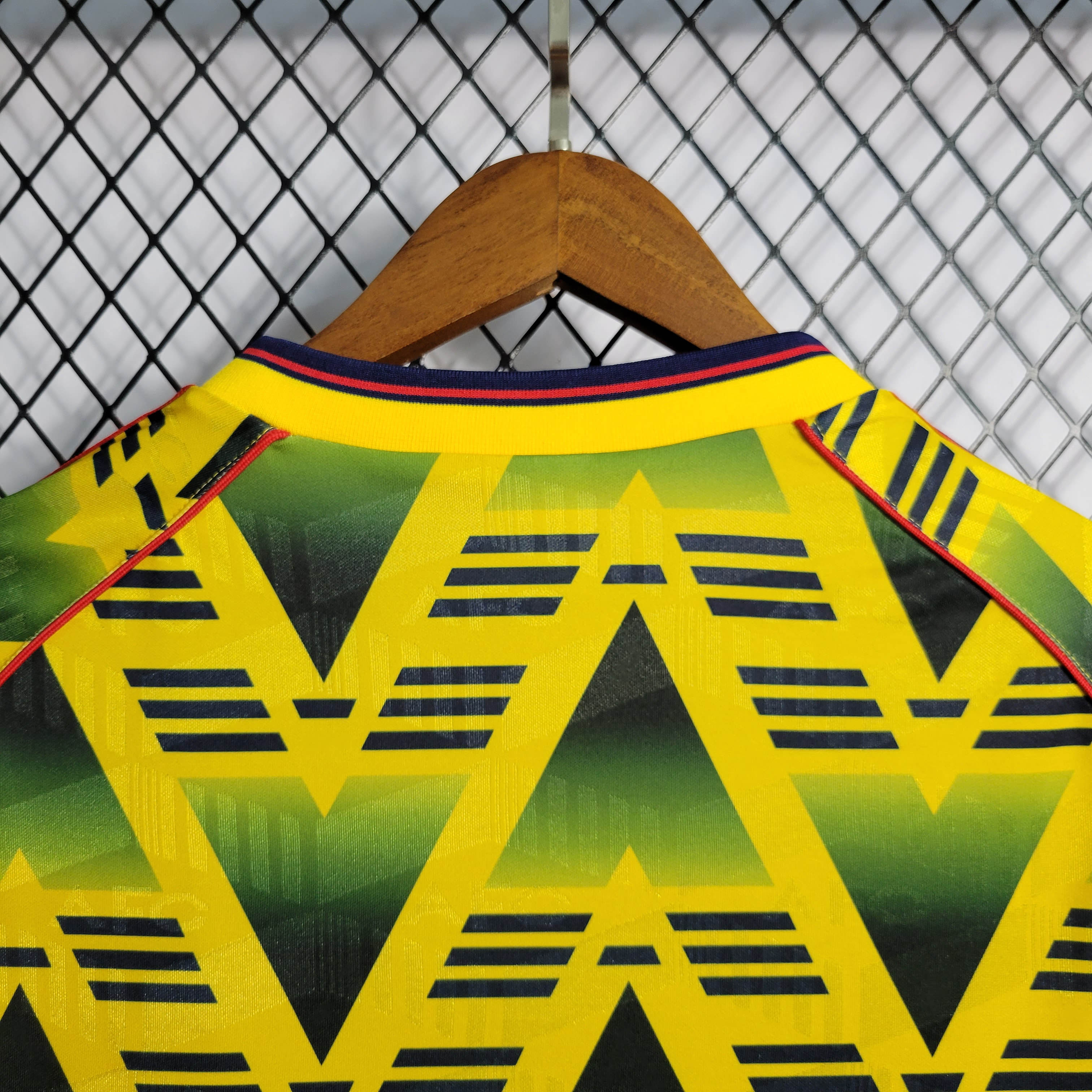 1991/1993 Retro Long Sleeve Arsenal Away Football Shirt