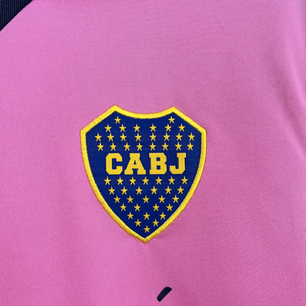 2013/2014 Retro Long Sleeve BocaJuniors Away Football Shirt 1:1 Thai