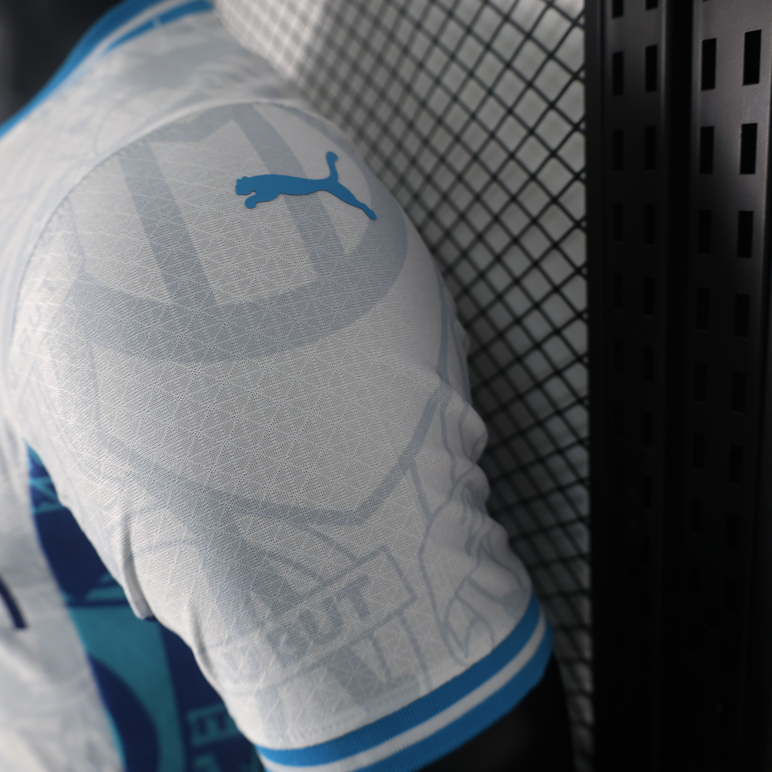 2024/2025 Player Version Olympique Marseille Home Football Shirt