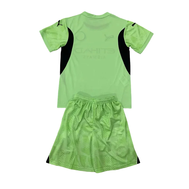 2024/2025 Manchester City Goalkeeper Football Shirt Kids Size