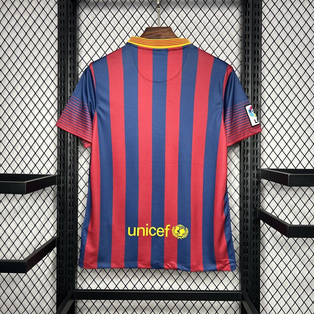 2013/2014 Retro Barcelona Home Football Shirt