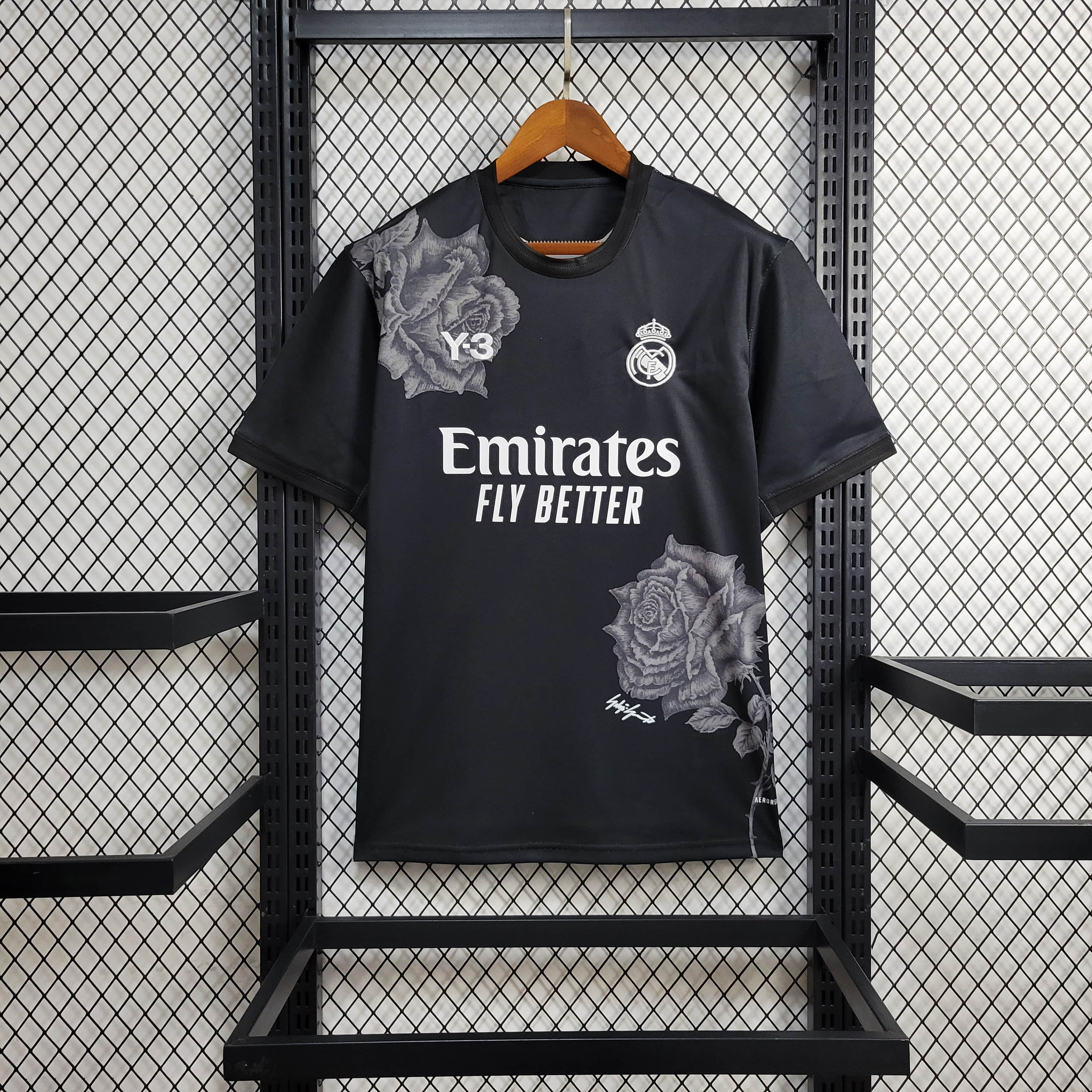 2024/2025 Real Madrid Y-3 Special Edition Black Football Shirt