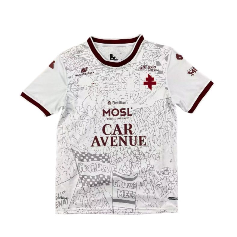 2025/2026 FC Metz Away Football Shirt 1:1 Thai Quality