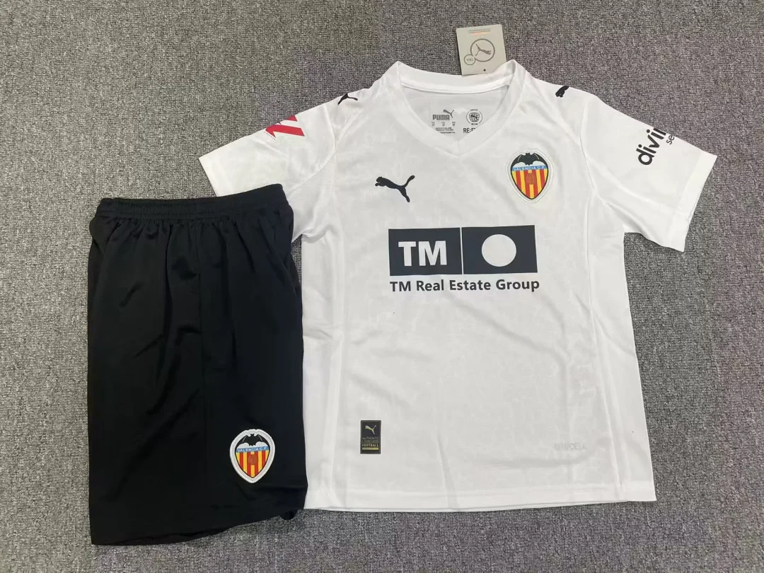 2025/2026 Valencia Home Football ShirtKids Size 1:1 Thai Quality