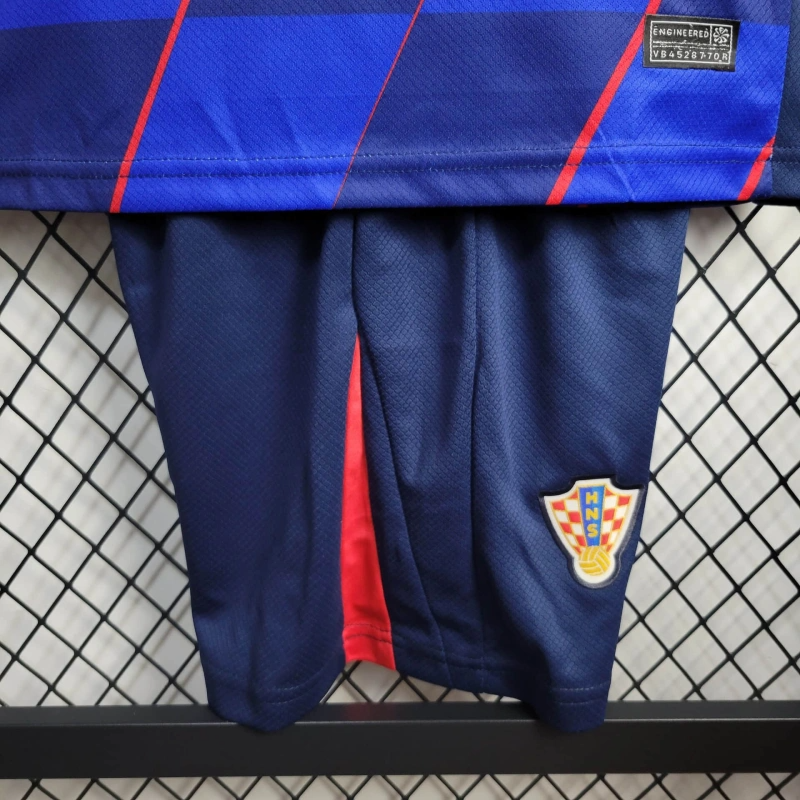 2024 Croatia Away Football Shirt Kids Size