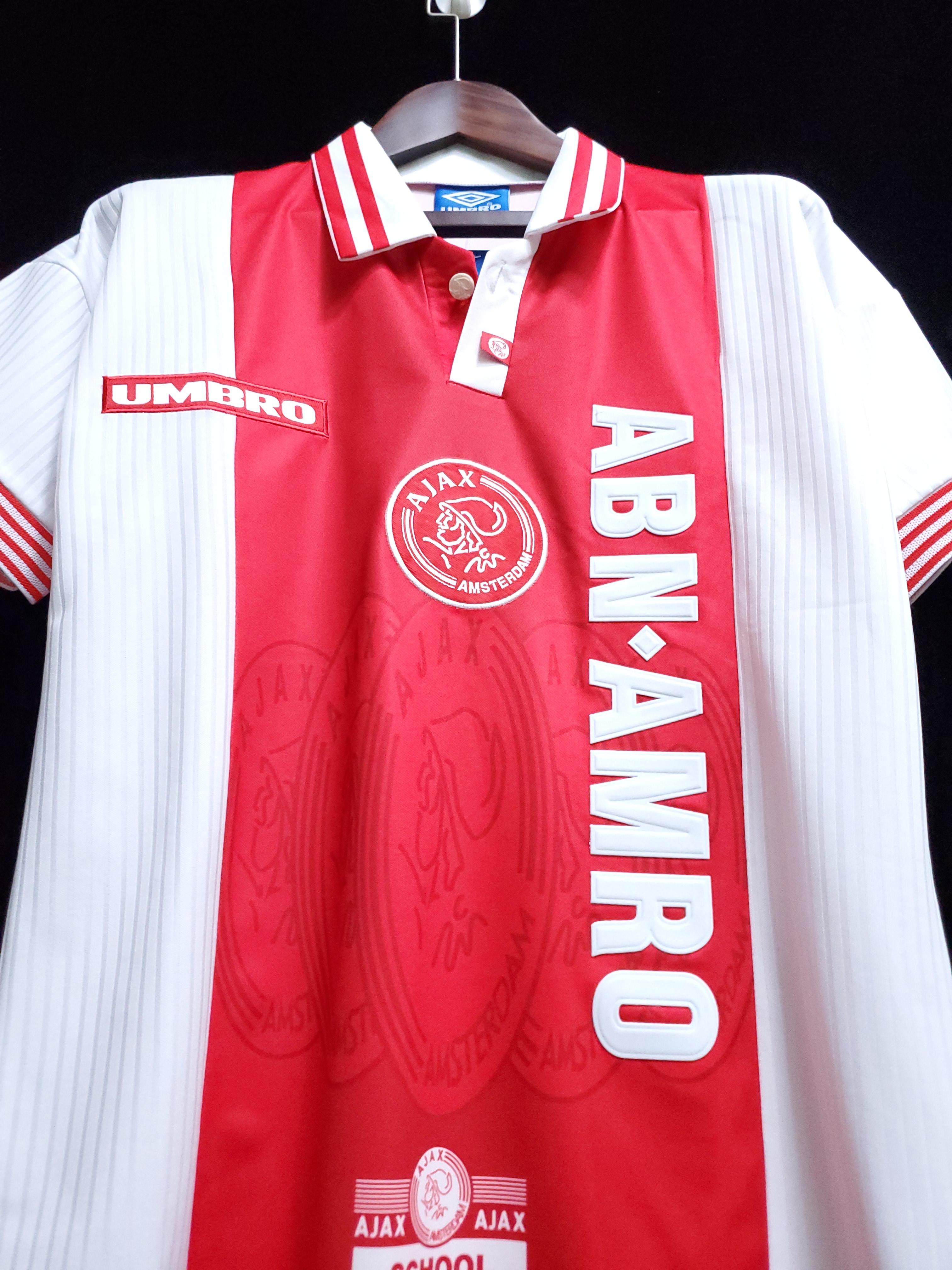 1998 Retro Ajax Home Football Shirt 1:1Thai Quality