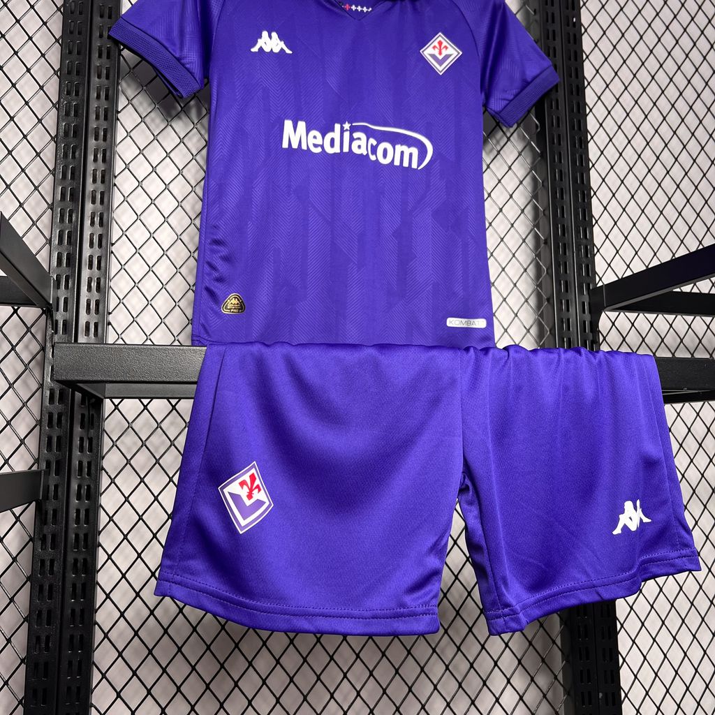 2024/2025 Fiorentina Home Football Shirt Kids Size