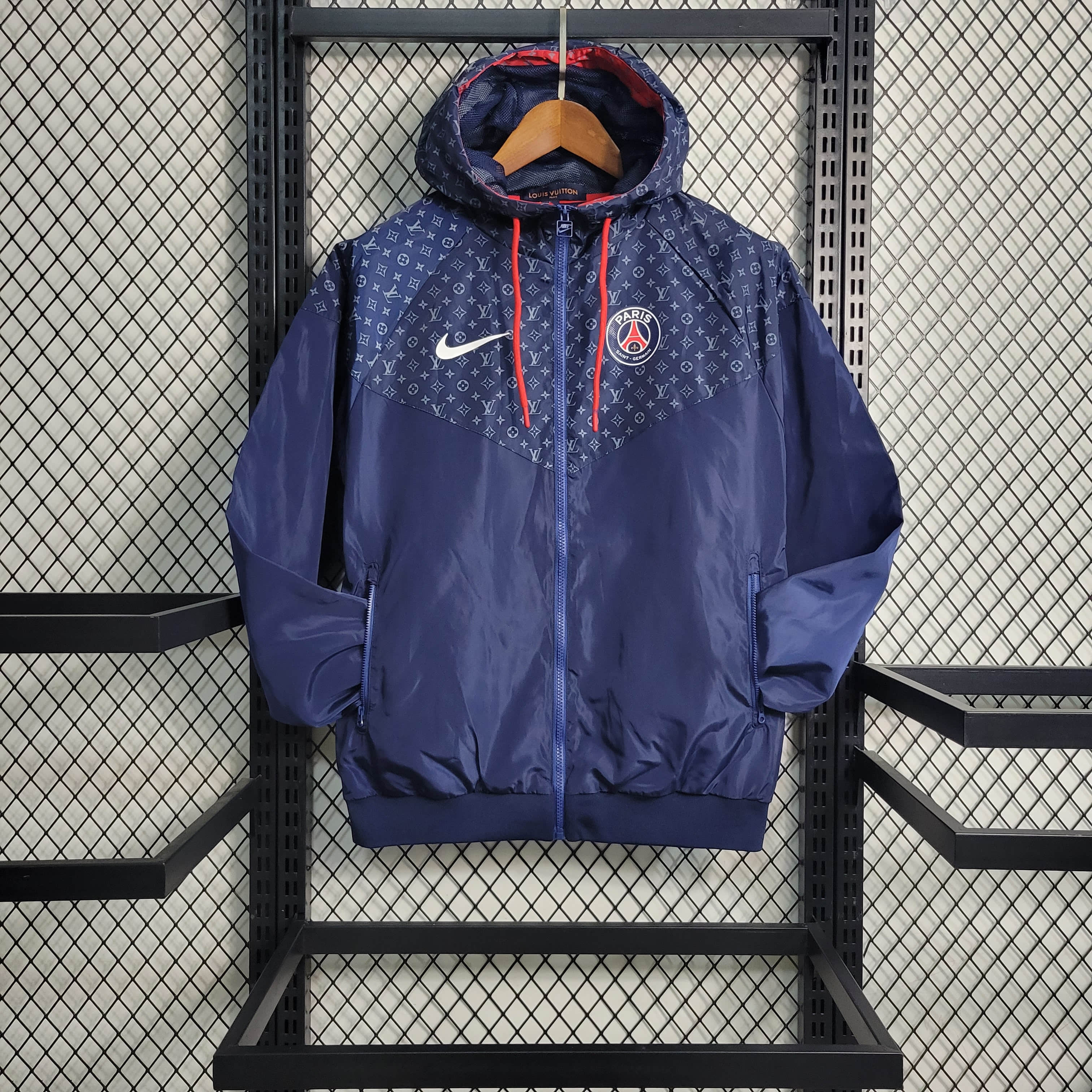 2023/2024 Paris Saint-Germain Co branded LV Windbreaker Football Shirt