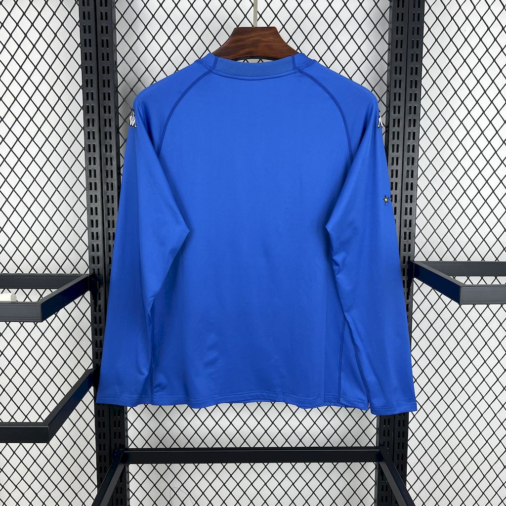 2000 Retro Long Sleeve Italy Home Football Shirt 1:1 Thai Quality