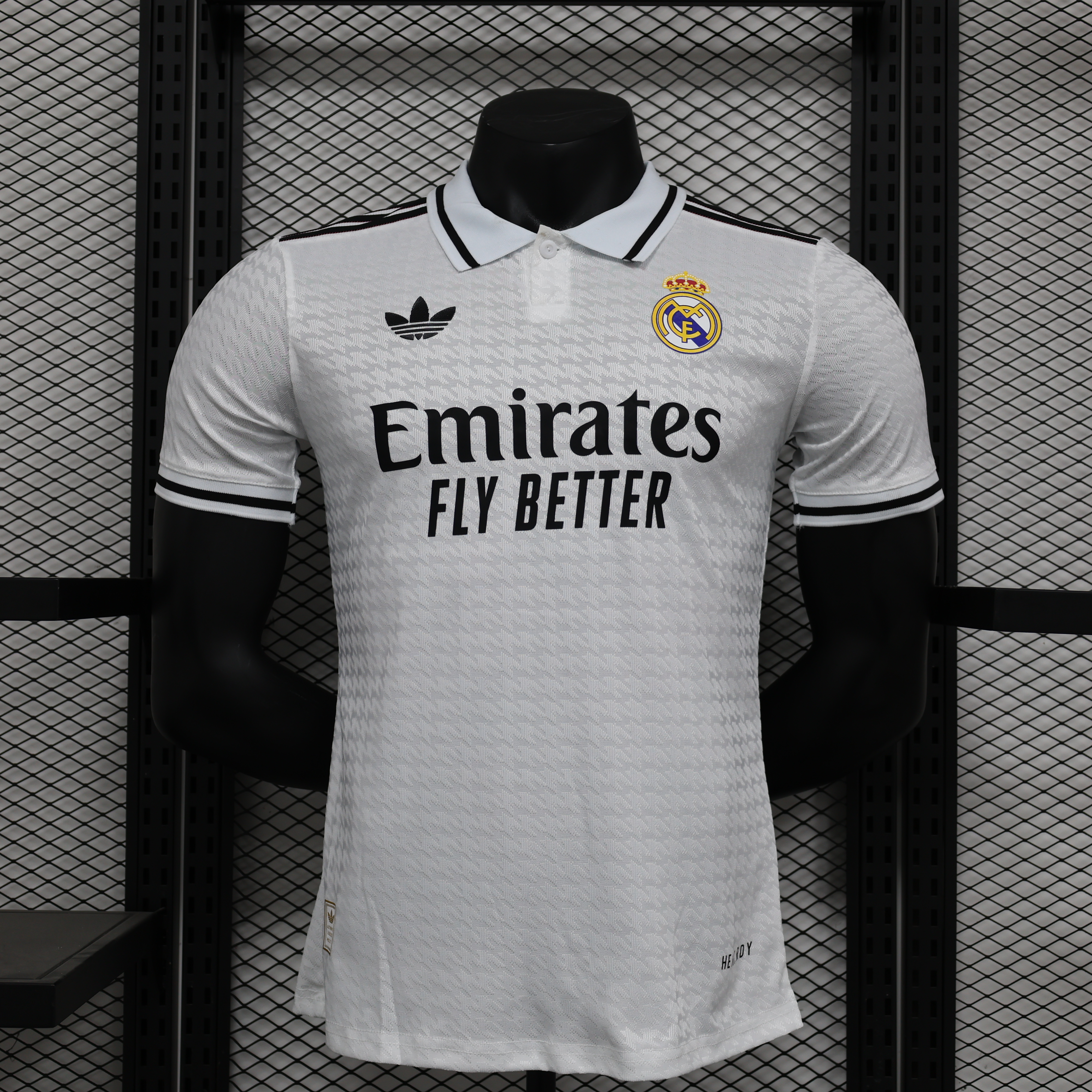 2024/2025 Authentic Real Madrid White Football Shirt