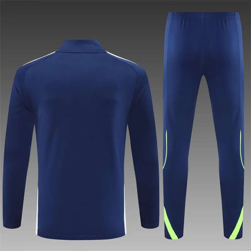 2025/2026 Real Madrid Half-Pull Training Wear Football Shirt Kids Size