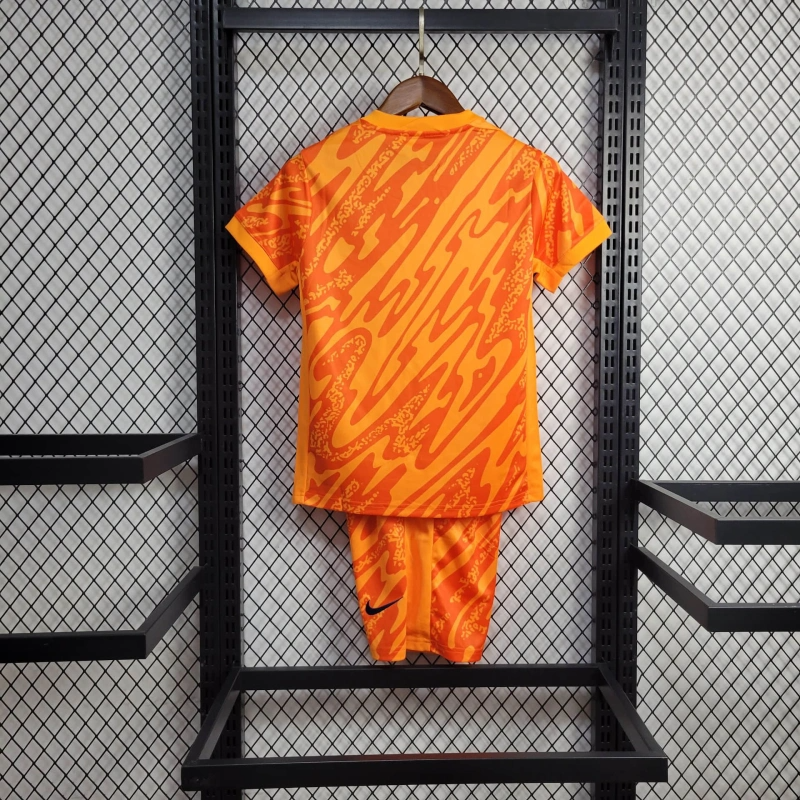 2024 England Goalkeeper Football Shirt Kids Size