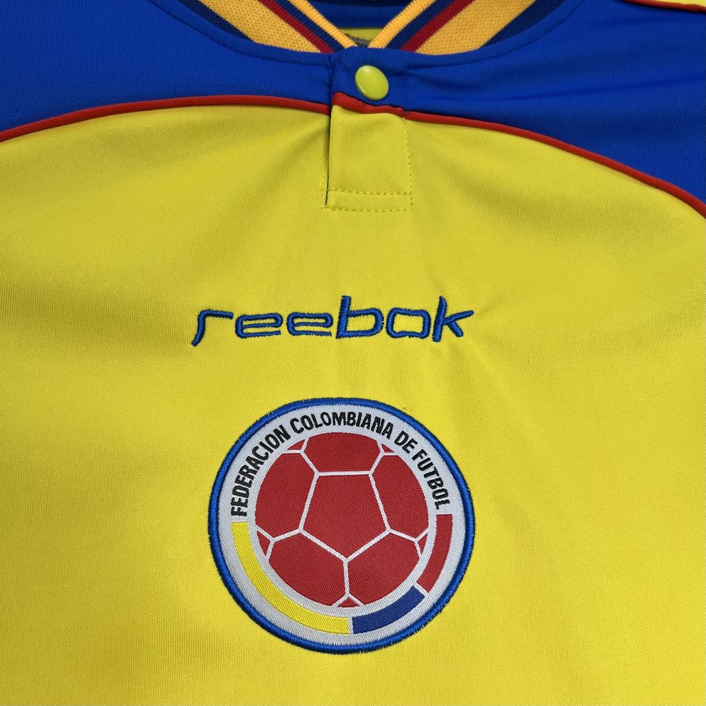 2001 Retro Colombia Home Football Shirt