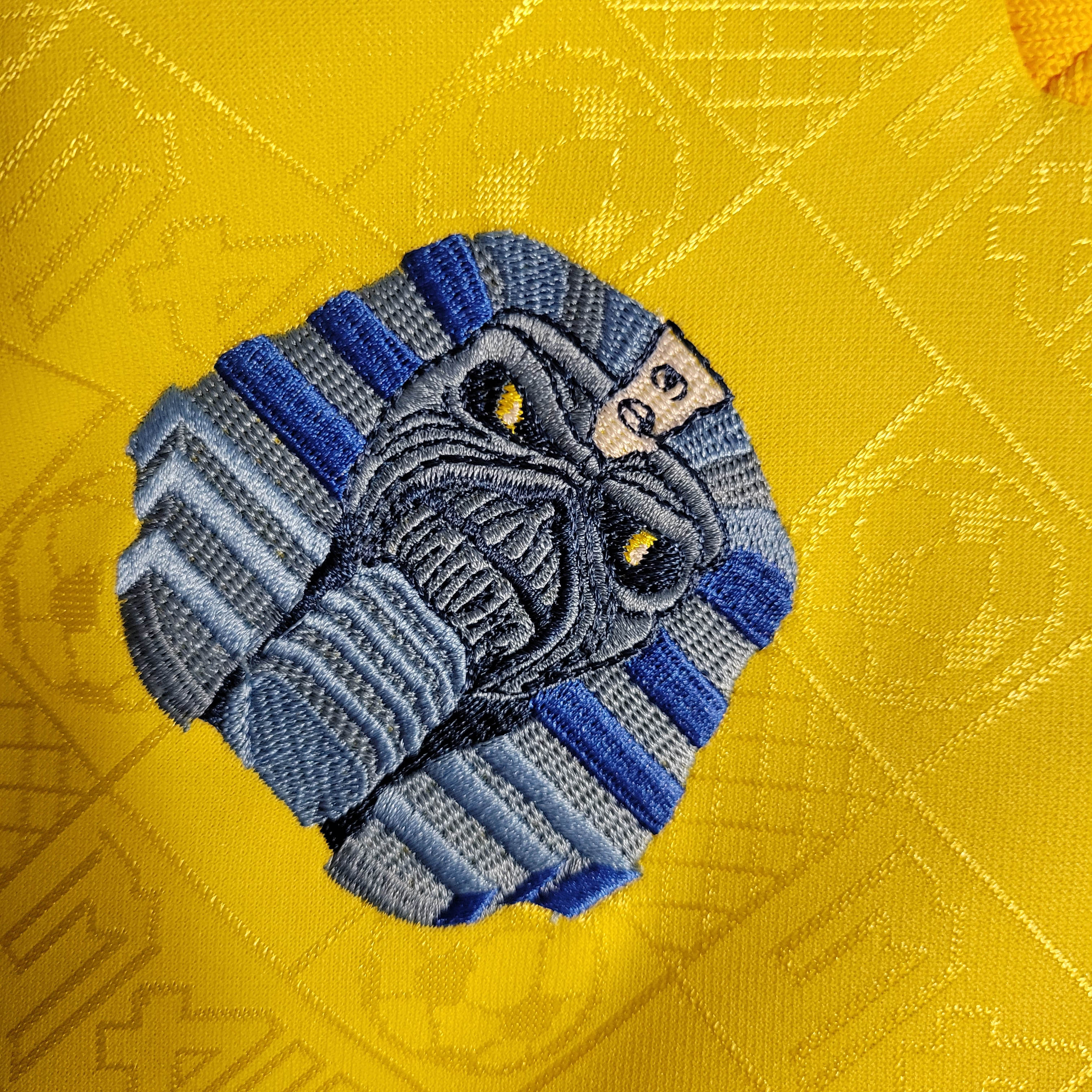 2008 Retro West Ham United Yellow Football Shirt