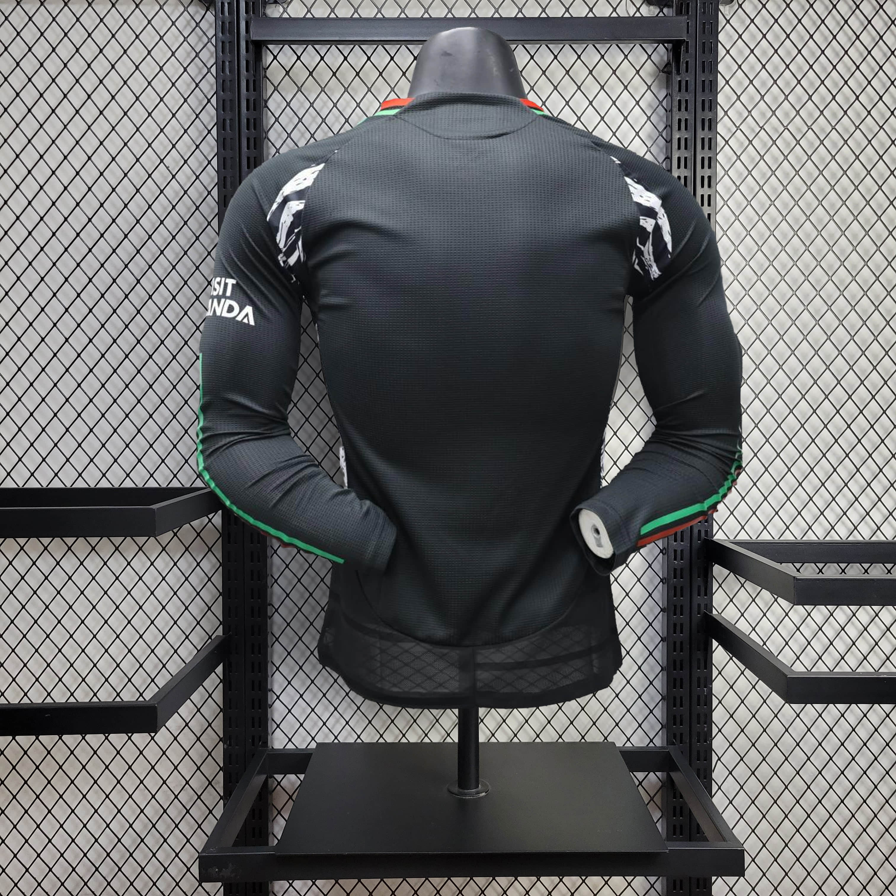 2024/2025 Long Sleeve Player Version Arsenal Away Football Shirt