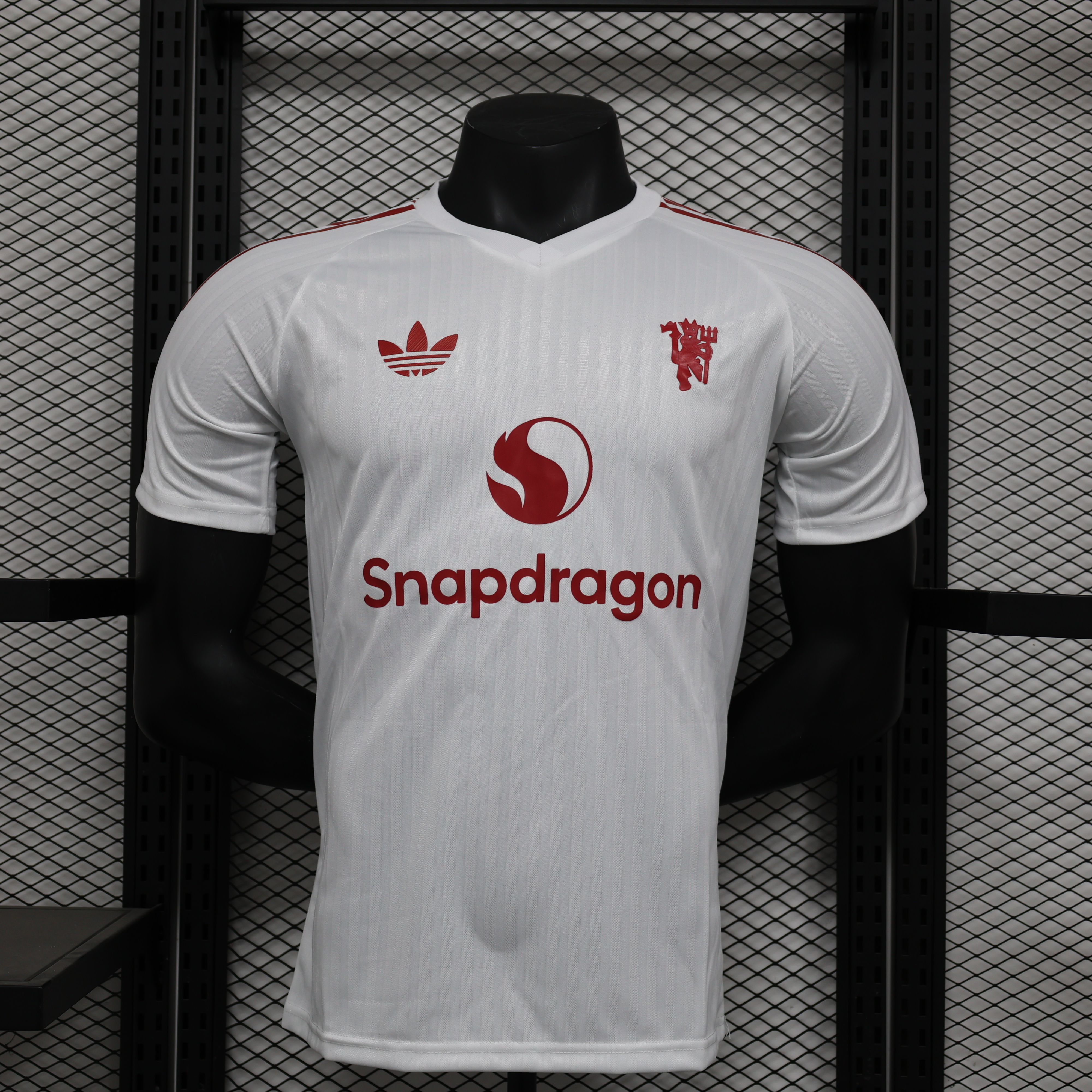 2024/2025 Manchester United Authentic Edition White Shirt