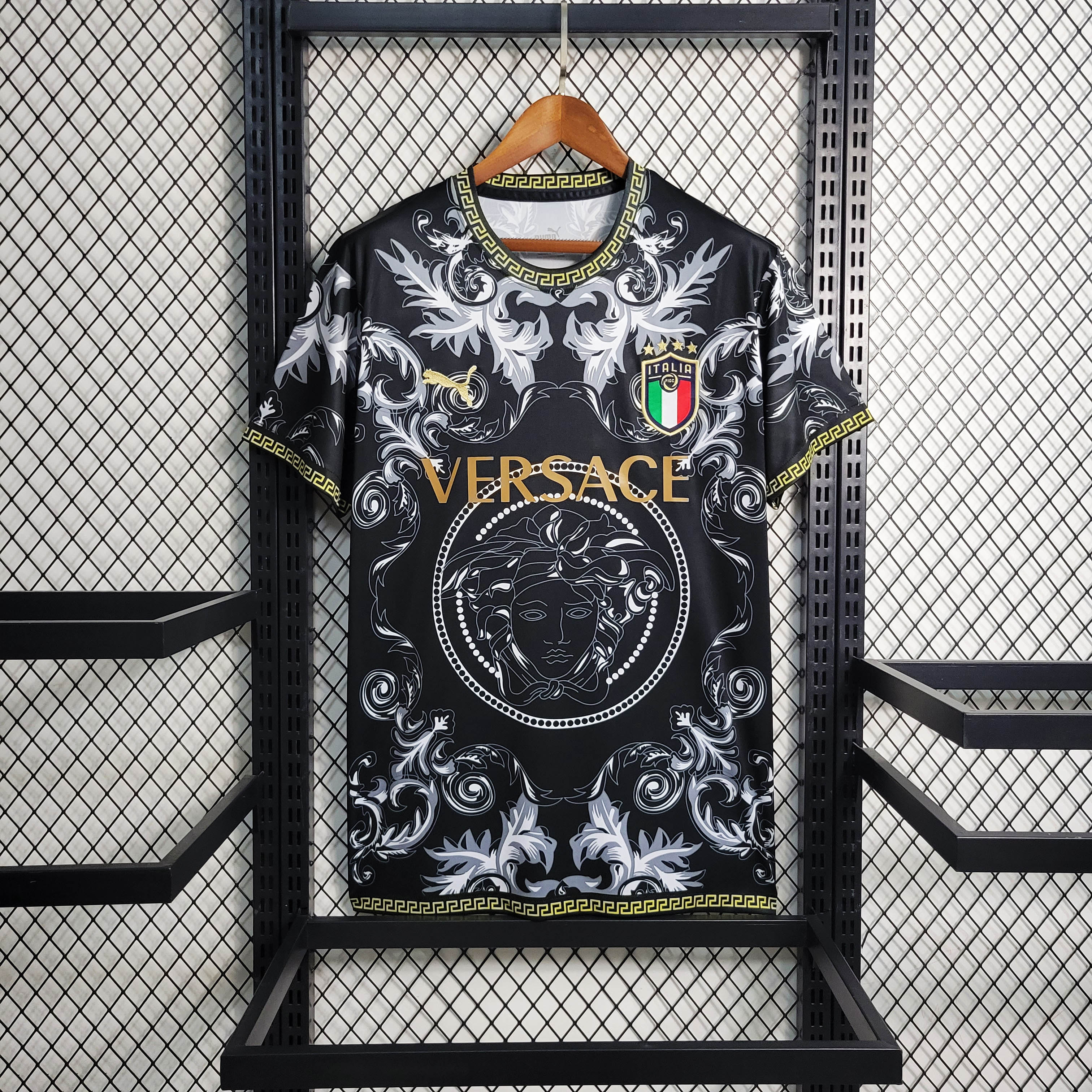 2023 Italy Special Edition Black Football Shirt