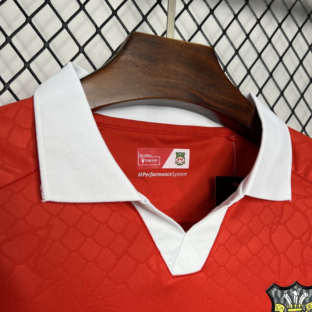 2024/2025 Wrexham Home Football Shirt