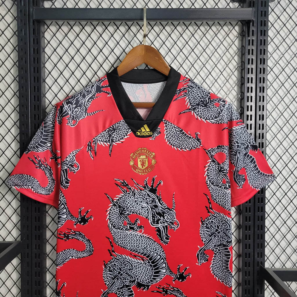 2019/2020 Retro Manchester United Chinese Dragon Special Edition Football Shirt