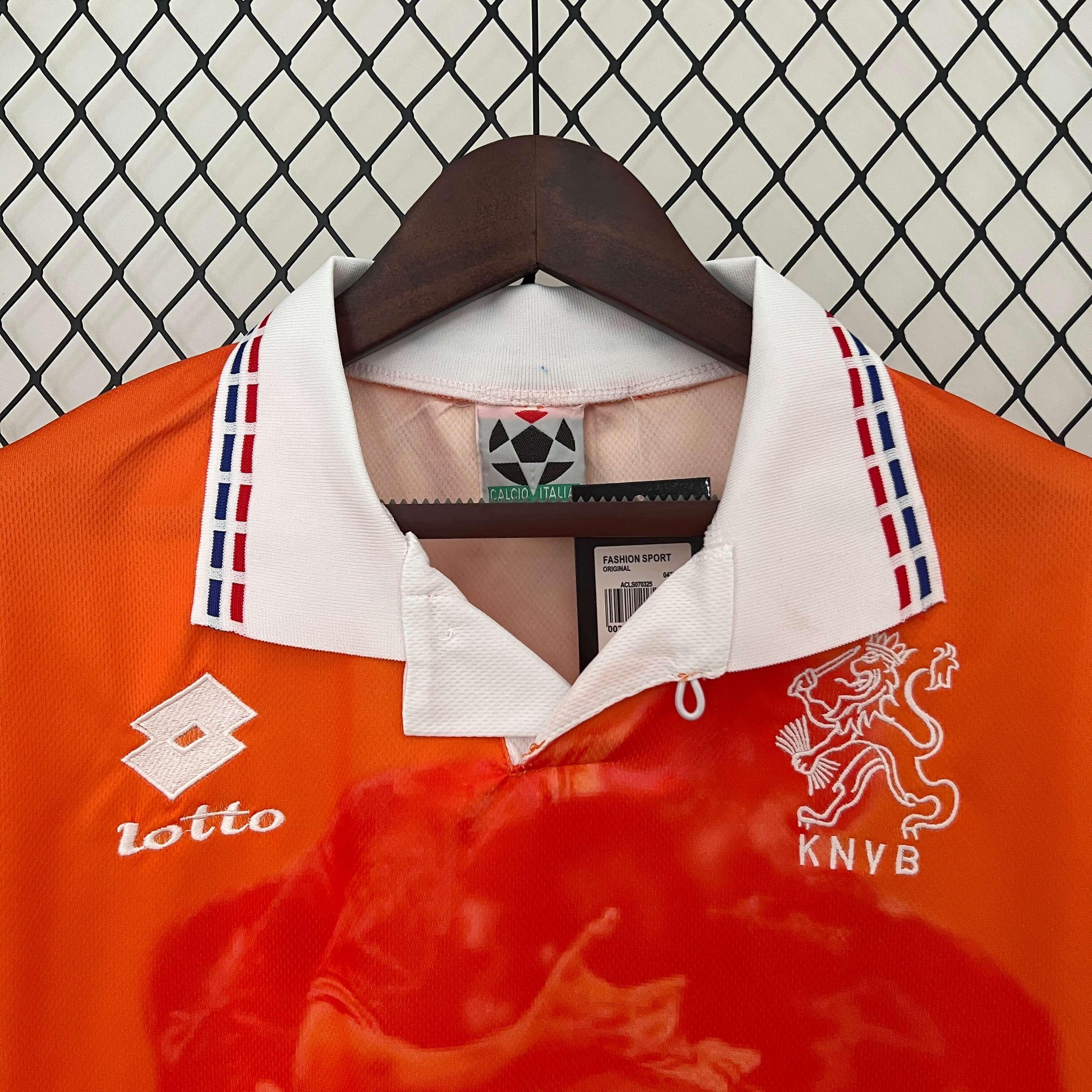 1996 Retro Netherlands Home Football Shirt