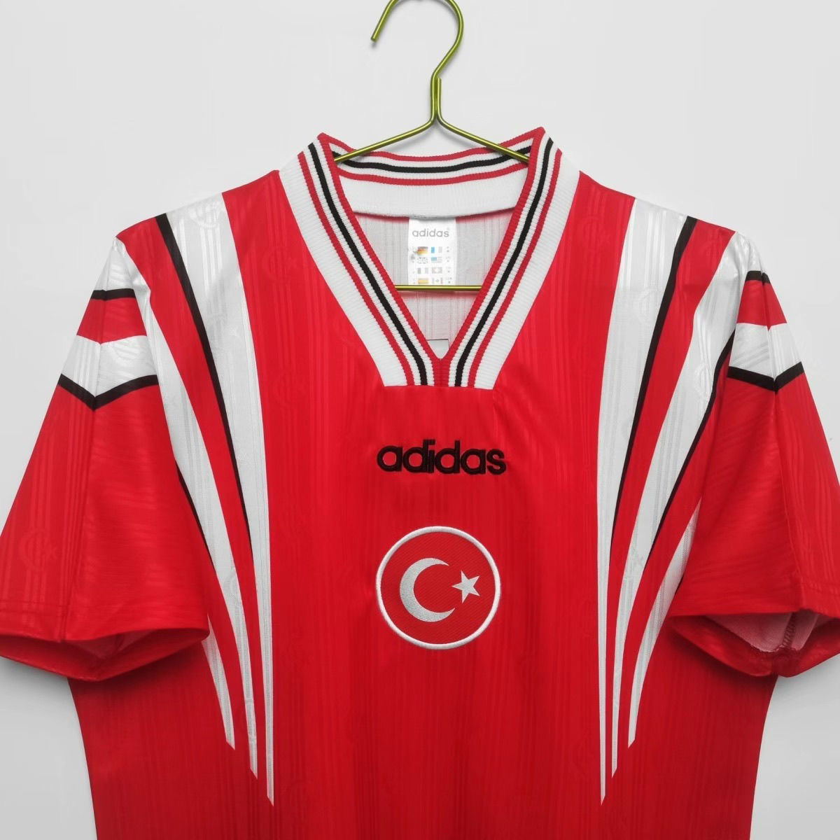 1996 Retro Turkey Home Football Shirt 1:1 Thai Quality