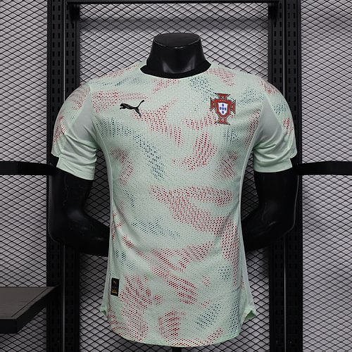2025 Player Version Portugal Pre-match training suit  Football Shirt