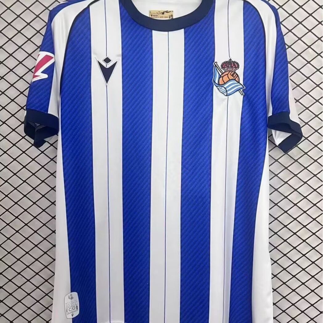 2025/2026 Real Sociedad Home FootballShirt 1:1 Thai Quality