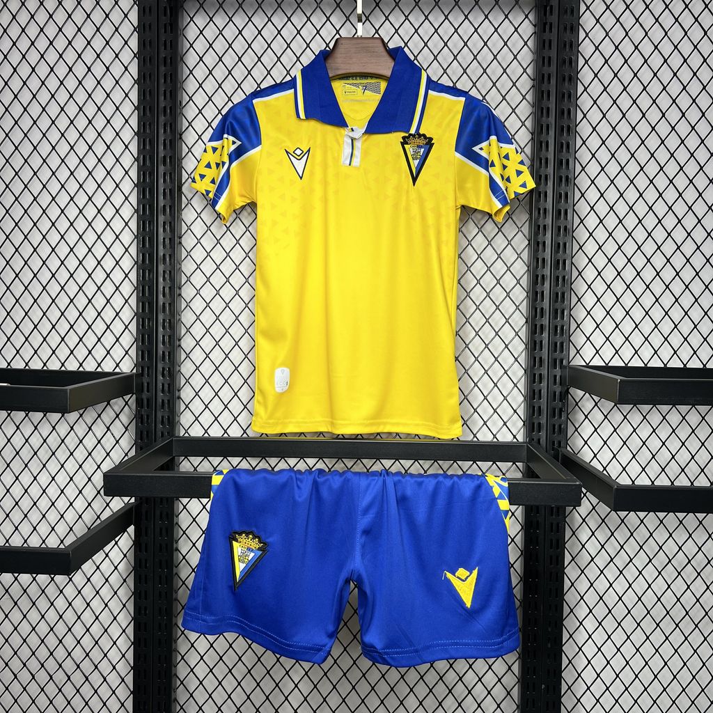 2024/2025 Cádiz Home Football Shirt Kids Size