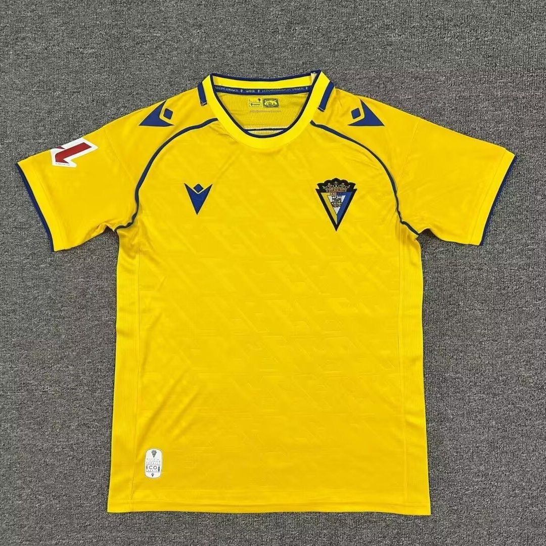 2025/2026 Cadiz Home Football Shirt 1:1Thai Quality